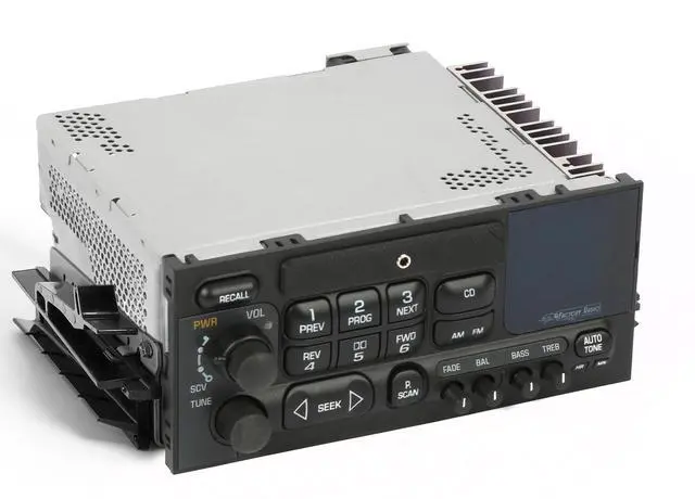 Alt view image 3 of 5 - 1995-2005 GMC Chevy Chevrolet Truck Van AM FM Radio with Auxiliary 3.5mm Input