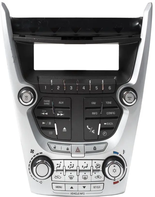 Main image of 2010-11 Chevrolet Equinox Audio Climate Temperature Control Panel Model 20920042