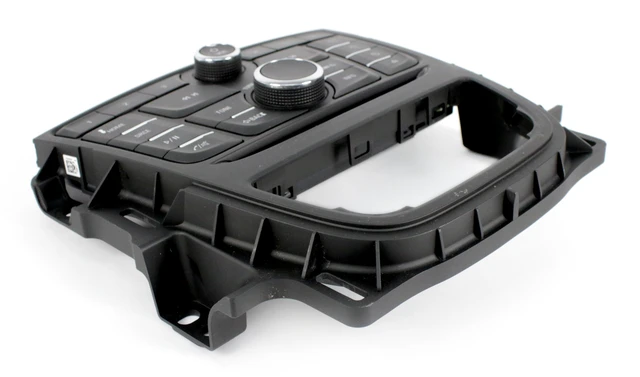 Alt view image 2 of 6 - Buick 2012-2016 Verano OEM Radio Control Panel w Temperature Controls - 22945173