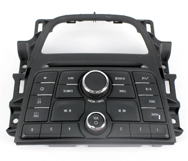 Alt view image 4 of 6 - Buick 2012-2016 Verano OEM Radio Control Panel w Temperature Controls - 22945173