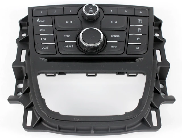 Alt view image 6 of 6 - Buick 2012-2016 Verano OEM Radio Control Panel w Temperature Controls - 22945173