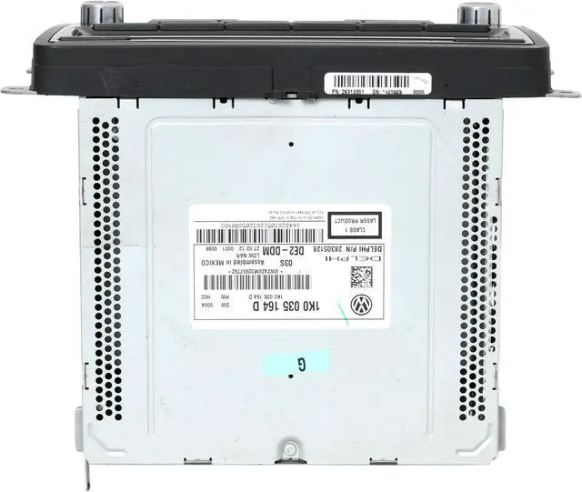 Alt view image 5 of 6 - 2011-2016 Volkswagen Beetle Jetta Passat AM FM CD Radio Code Included 1K0035164D