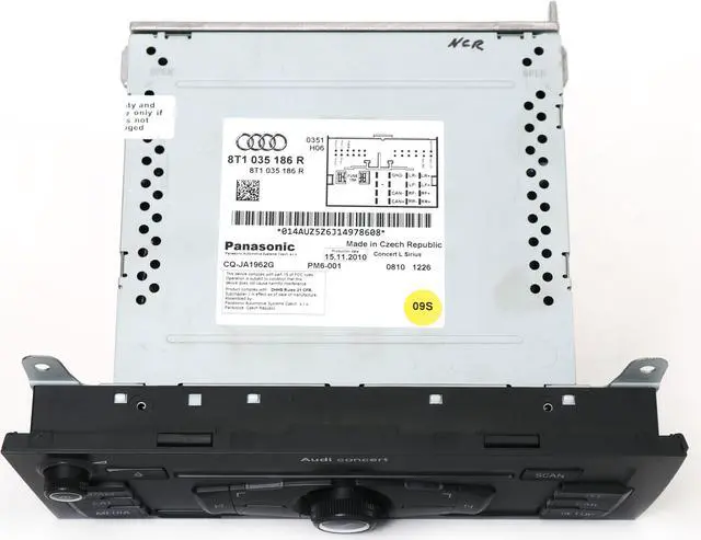 Alt view image 4 of 5 - 2010-2012 Audi A4 AM FM Radio mp3 CD Player Concert Audio System OEM 8T1035186R