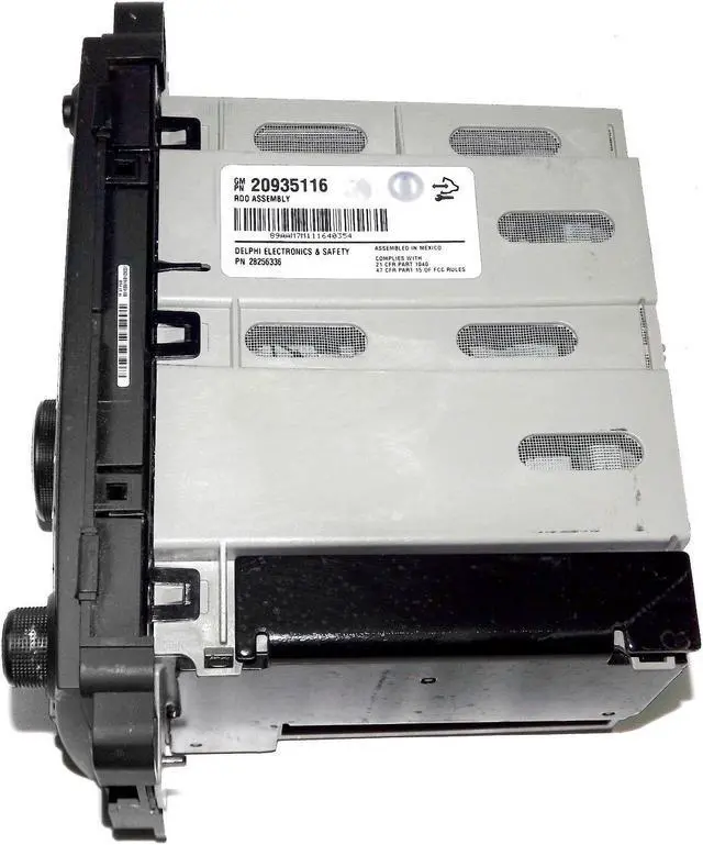 Alt view image 4 of 6 - Chevy GMC Truck Radio 2009-2012 AM FM CD w Aux Input 20935116 Plastic UNLOCKED