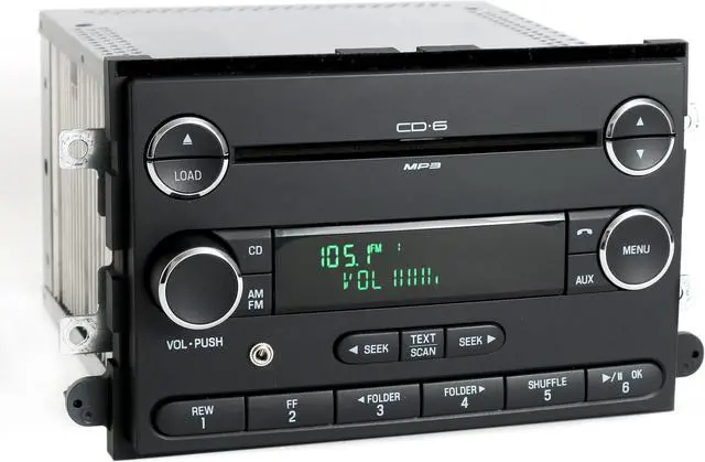 Main image of Mercury Milan 06-09 Ford Fusion AM FM 6 Disc CD Radio w Aux Input 8E5T-18C815-AF