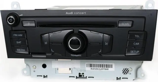 Alt view image 3 of 5 - 2010-2012 Audi A4 AM FM Radio mp3 CD Player Concert Audio System OEM 8T1035186R
