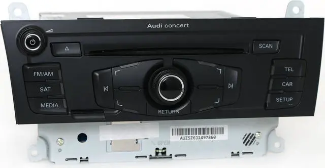Alt view image 2 of 5 - 2010-2012 Audi A4 AM FM Radio mp3 CD Player Concert Audio System OEM 8T1035186R