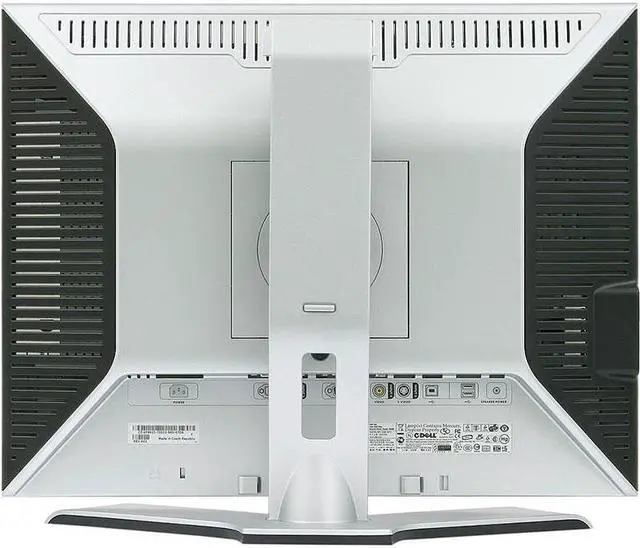 Alt view image 3 of 3 - Dell 2007FP 1600 x 1200 Resolution 20" WideScreen LCD Flat Panel Computer Monitor Display