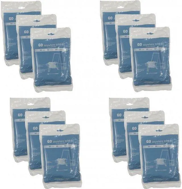 Alt view image 4 of 7 - Cleanwaste D019W12 Go Anywhere 12-Pack Waste Kits