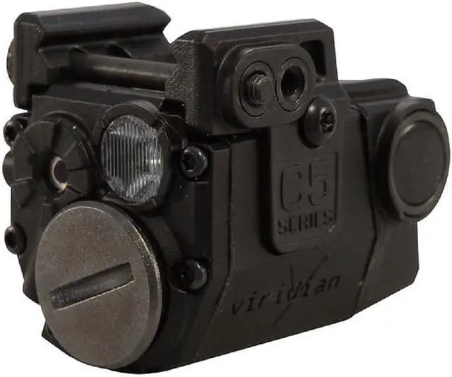 Alt view image 7 of 20 - Viridian C5L Universal Sub-Compact Green Laser Sight with Tactical Light