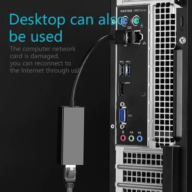 Alt view image 5 of 7 - USB 3.0 Ethernet Adapter USB 2.0 Network Card to RJ45 Lan for VidStick VidStick+