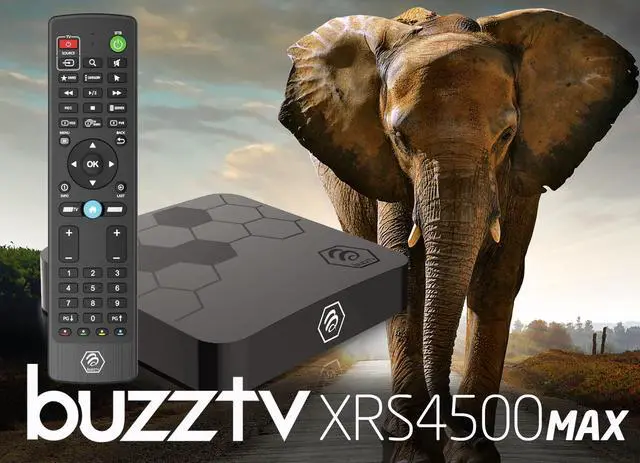 Main image of BuzzTV XRS 4500 MAX Android Set Top HD 4K TV Box