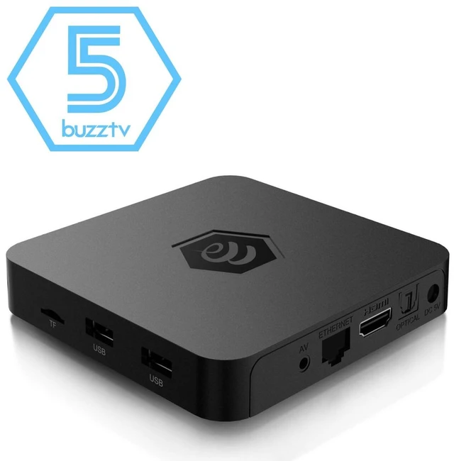 Alt view image 8 of 11 - BuzzTV B5 Set-top smart box