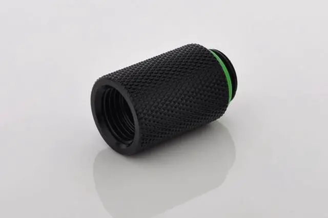 Main image of Bitspower G1/4" Male to Female Extender Fitting, 25mm, Matte Black