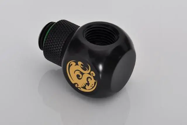 Main image of Bitspower BP-MBTR-C G1/4" Matt Black T-Rotary IG1/4"X2 Extender