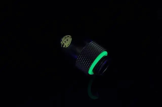 Alt view image 4 of 5 - Bitspower BP-MB30R G1/4" Matt Black Rotary 30-Degree IG1/4" Extender