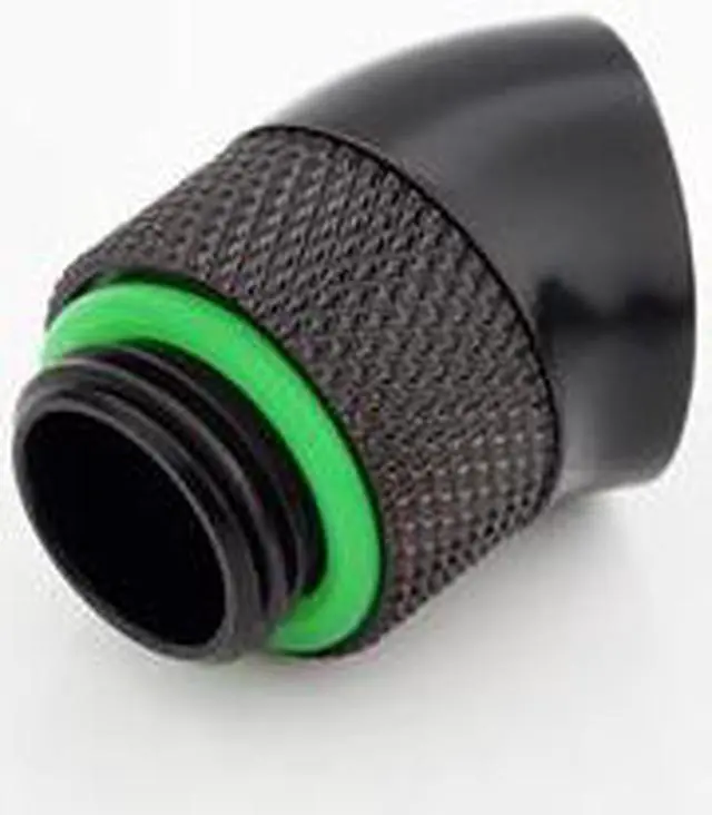 Main image of Bitspower BP-MB30R G1/4" Matt Black Rotary 30-Degree IG1/4" Extender
