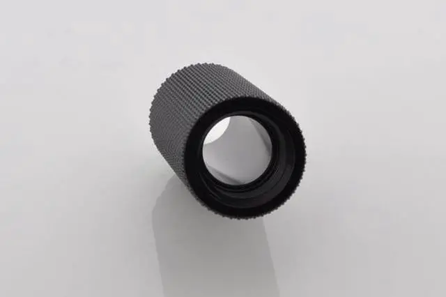 Alt view image 2 of 9 - Bitspower G1/4" Male to Female Extender Fitting, 40mm, Matte Black