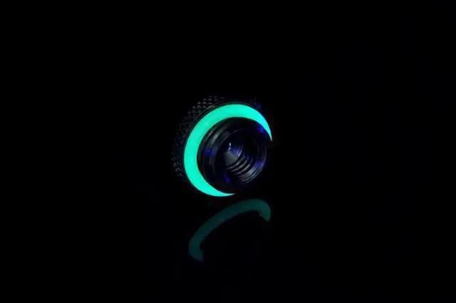 Alt view image 4 of 10 - Bitspower G1/4" Low-Profile Stop Fitting V2, Matte Black