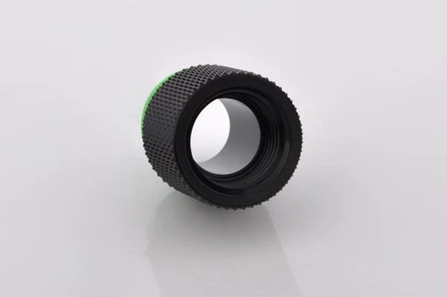 Alt view image 2 of 9 - Bitspower G1/4" Male to Female Extender Fitting, 15mm, Matte Black