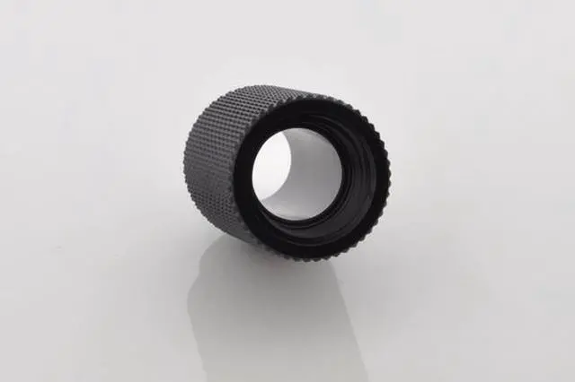 Alt view image 2 of 10 - Bitspower G1/4" Male to Female Extender Fitting, 25mm, Matte Black