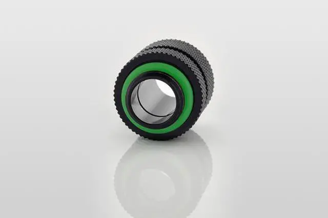 Main image of Bitspower G1/4" Adjustable Aqua Link Pipe (16-22mm), Matte Black