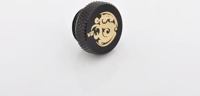 Alt view image 2 of 10 - Bitspower G1/4" Stop Fitting V2, Matte Black