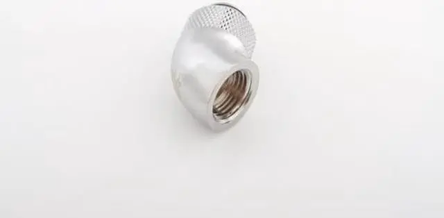 Main image of Bitspower BP-60R G1/4" Silver Shining Rotary 60-Degree IG1/4" Extender