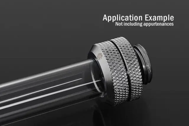 Main image of Bitspower G1/4" to Enhance Multi-Link Fitting for 12mm OD Rigid Tubing (For Use with Bitspower Rigid Tubing Only), Silver Shining