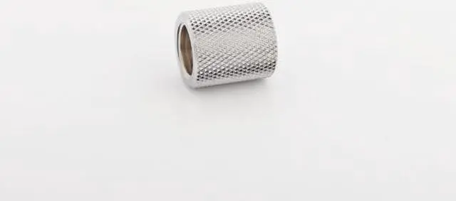 Alt view image 4 of 7 - Bitspower G1/4" Female to Female Extender, 20mm, Silver Shining