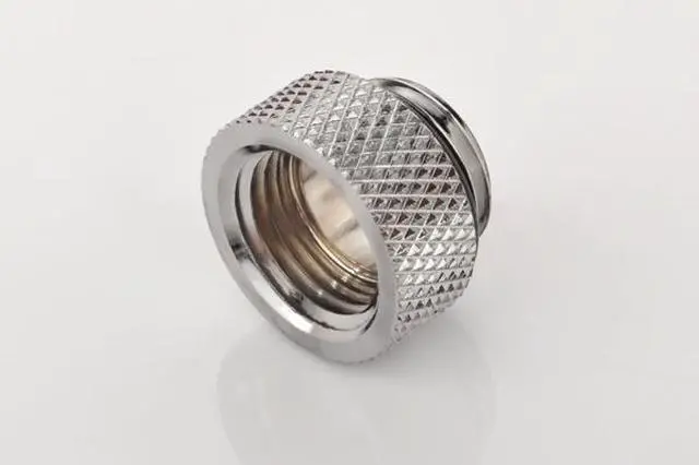 Main image of Bitspower G1/4" Male to Female Extender Fitting, 7.5mm, Silver Shining