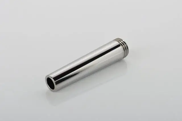 Alt view image 2 of 7 - Bitspower Aqua Pipe I Fitting, Silver Shining
