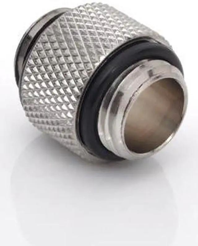 Alt view image 4 of 8 - Bitspower G1/4" 10mm Male to Male Fitting, Silver Shining