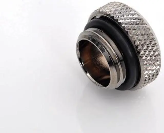 Main image of Bitspower G1/4" to Multi-Link Mini Adapter Fitting for 12mm OD Rigid Tubing (For Use with Bitspower Rigid Tubing Only), Black Sparkle