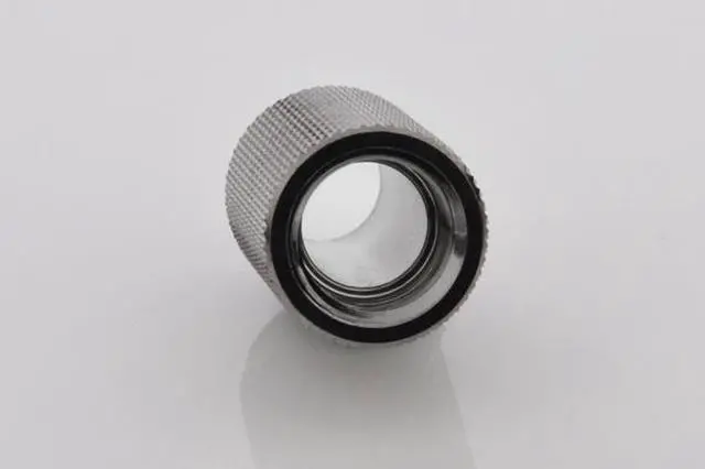 Alt view image 2 of 9 - Bitspower G1/4" Male to Female Extender Fitting, 25mm, Black Sparkle