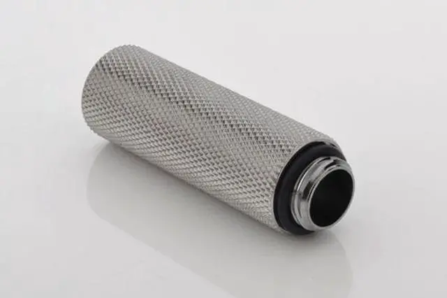 Alt view image 4 of 7 - Bitspower G1/4" Male to Female Extender Fitting, 50mm, Black Sparkle