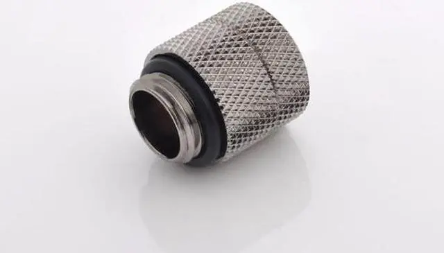 Alt view image 4 of 7 - Bitspower Anti-Twist Adapter Fitting, Black Sparkle