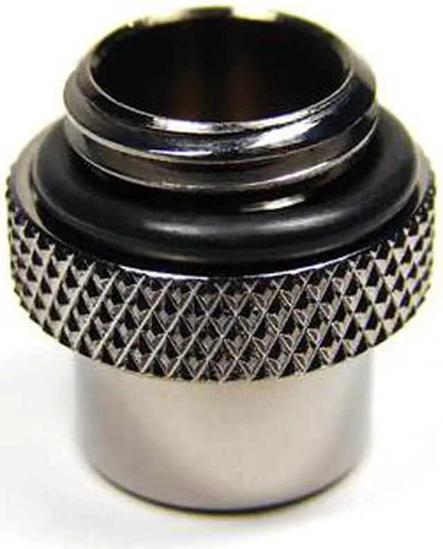 Alt view image 4 of 8 - Bitspower G1/4" Anti-Cyclone Adapter, Black Sparkle