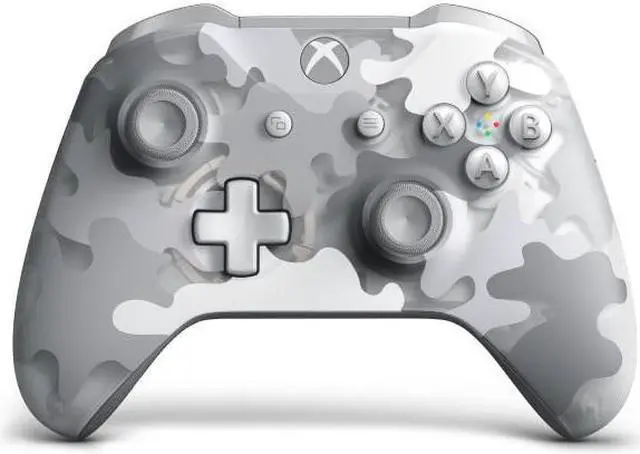 Alt view image 6 of 13 - Microsoft Xbox Wireless Controller - Arctic Camo Special Edition - Xbox One