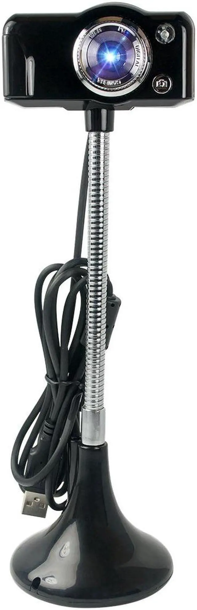 Alt view image 3 of 15 - hamilton buhl superflix 720p hd webcam with gooseneck stand
