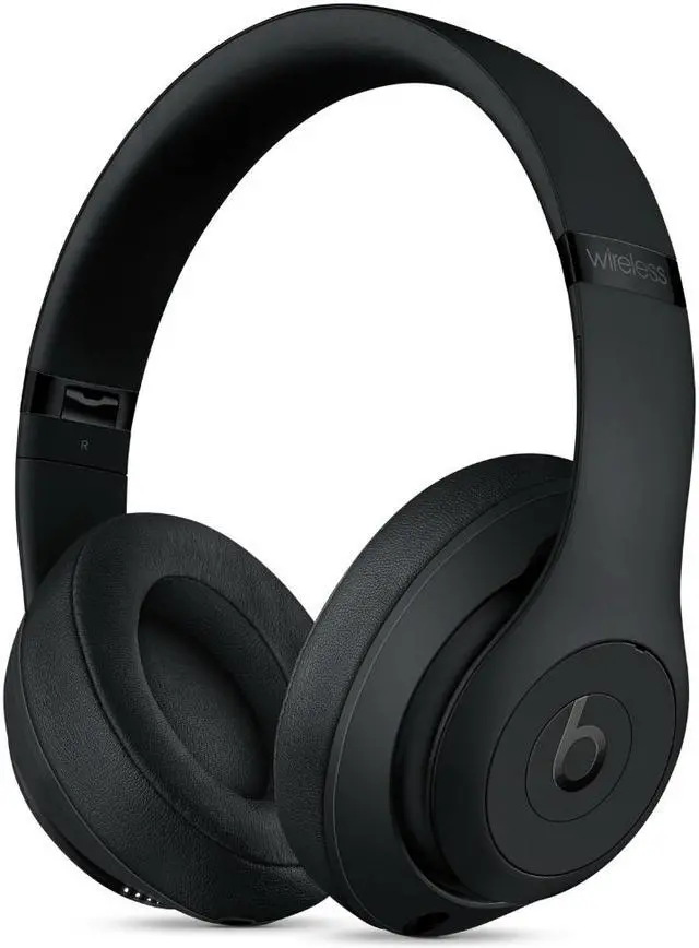 Alt view image 7 of 8 - Beats Studio3 Wireless Noise Cancelling Over-Ear Headphones - Matte Black