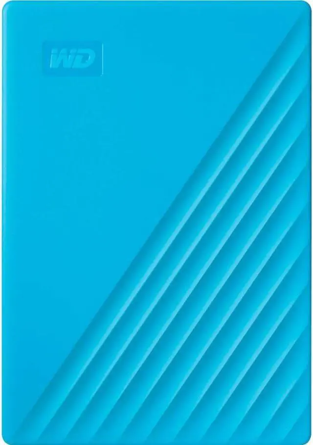 Alt view image 6 of 20 - WD 5TB My Passport Portable Storage USB 3.2 Gen 1 - Blue - WDBPKJ0050BBL-WESN