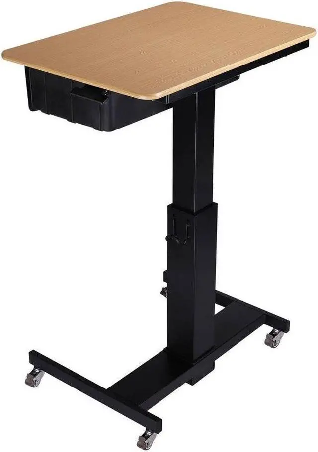 Alt view image 8 of 8 - MSD-28 28in Mobile Standing School Desk