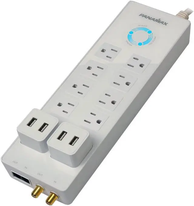 Alt view image 8 of 8 - Panamax Power360 8 Outlet Floor Strip