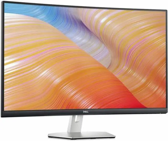 Alt view image 15 of 20 - Dell S3222HN 32-inch FHD 1920 x 1080 at 75Hz Curved Monitor, 1800R Curvature, 8ms Grey-to-Grey Response Time (Normal Mode), 16.7 Million Colors, Black (Latest Model)