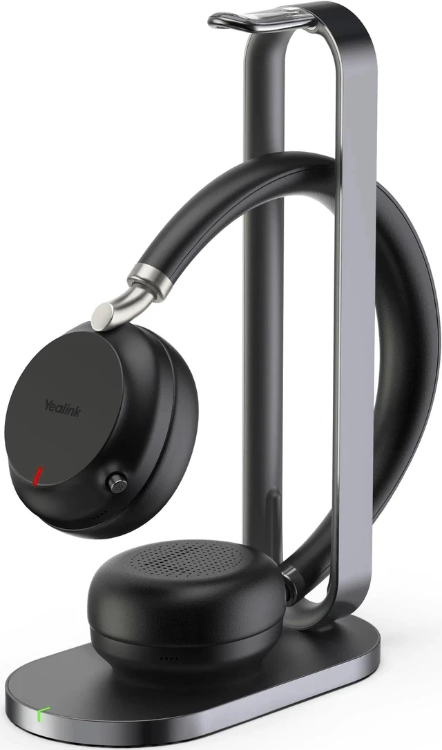 Alt view image 14 of 14 - Yealink BH72 Teams Bluetooth Wireless Business Headset with Charging Stand