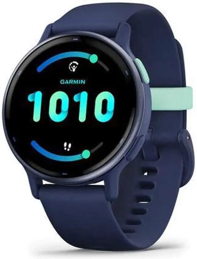 Alt view image 13 of 20 - Garmin vívoactive 5, Health and Fitness GPS Smartwatch (Navy)