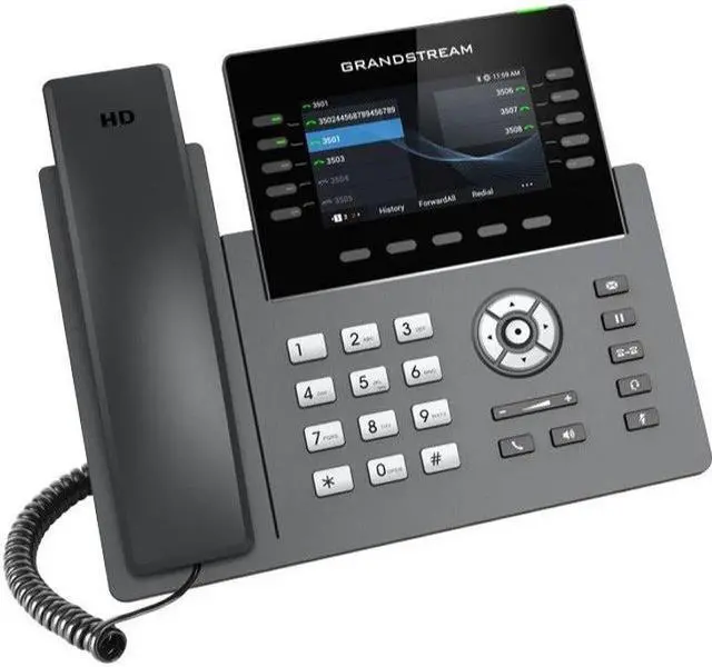 Alt view image 6 of 6 - Grandstream - GRP2615 - 10-line Carrier-grade Ip Phone Zero-touch Provisioning For Mass