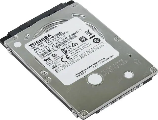 Alt view image 6 of 9 - TOSHIBA MQ01ABF050M 500GB 5400 RPM 8MB Cache SATA 6.0Gb/s 2.5" Hard Drives - Notebooks / Laptops