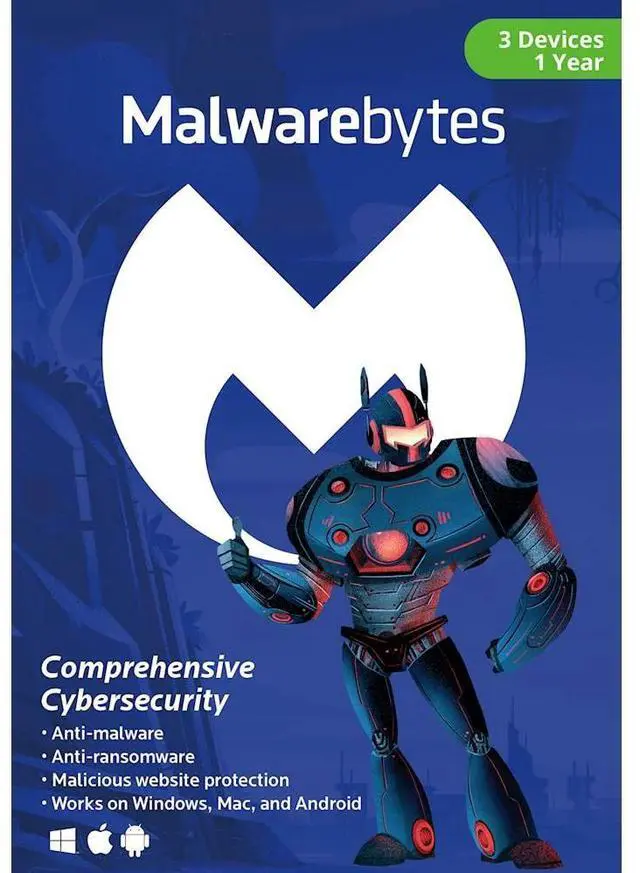 Main image of Malwarebytes Premium v3 3-User 1-Year BIL